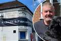 Fury in village at 'grotesque' kebab banner on historic pub
