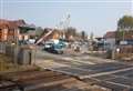 Queues build after level crossing failure